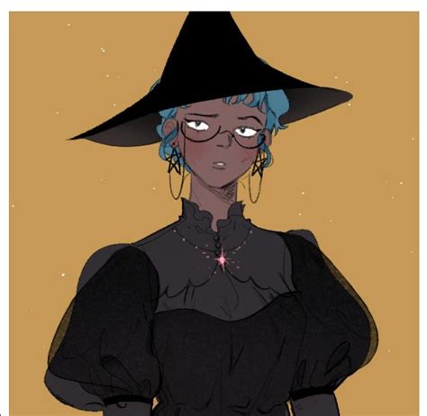 Personalize a witch character with the Picrew witch maker